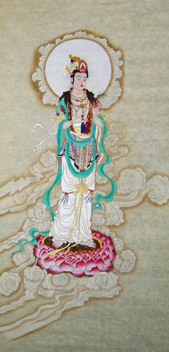 Kuan Yin,66cm x 136cm(26〃 x 53〃),3481001-z