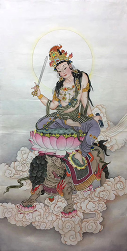 Kuan Yin,50cm x 100cm(19〃 x 39〃),3506035-z