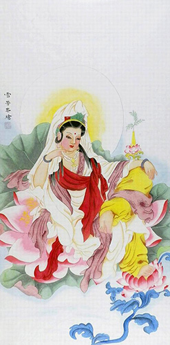 Kuan Yin,66cm x 136cm(26〃 x 53〃),3547013-z