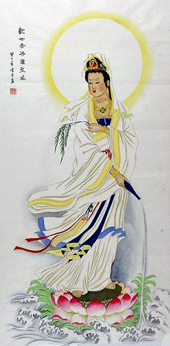 Kuan Yin,66cm x 136cm(26〃 x 53〃),3547014-z