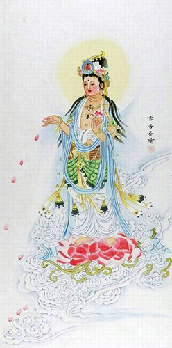 Kuan Yin,66cm x 136cm(26〃 x 53〃),3547017-z