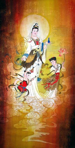 Kuan Yin,66cm x 130cm(26〃 x 51〃),3756002-z