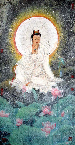 Kuan Yin,48cm x 96cm(19〃 x 38〃),3756005-z