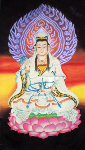 Kuan Yin,60cm x 100cm(24〃 x 39〃),3803003-z