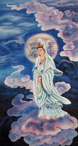 Kuan Yin,55cm x 100cm(22〃 x 39〃),3803006-z