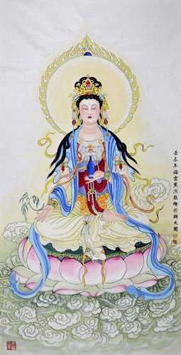 Kuan Yin,66cm x 136cm(26〃 x 53〃),3807017-z