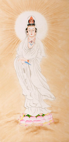 Kuan Yin,66cm x 130cm(26〃 x 51〃),3809027-z