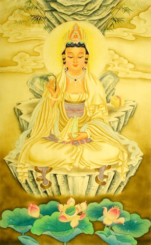 Kuan Yin,70cm x 120cm(27〃 x 47〃),3811008-z