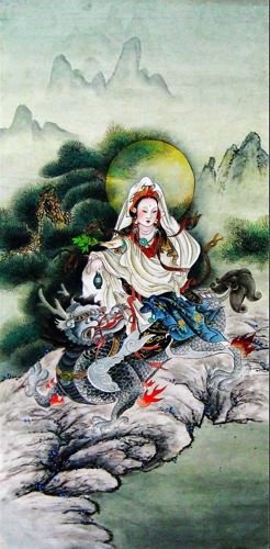 Kuan Yin,66cm x 130cm(26〃 x 51〃),3816001-z