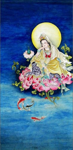 Kuan Yin,66cm x 130cm(26〃 x 51〃),3816002-z