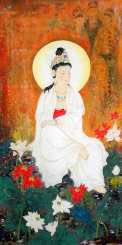 Kuan Yin,66cm x 136cm(26〃 x 53〃),3817004-z