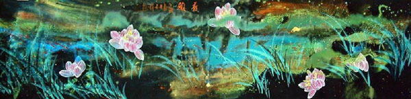 Lotus,33cm x 130cm(13〃 x 51〃),2319007-z