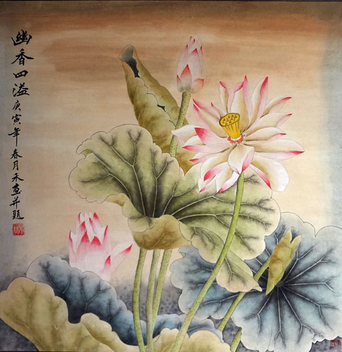 Lotus,66cm x 66cm(26〃 x 26〃),2319013-z