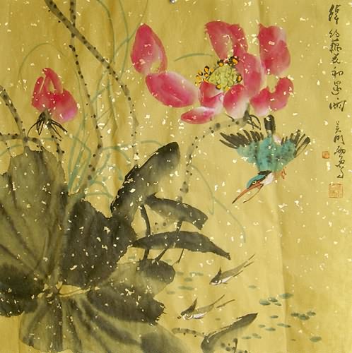 Lotus,50cm x 50cm(19〃 x 19〃),2323009-z