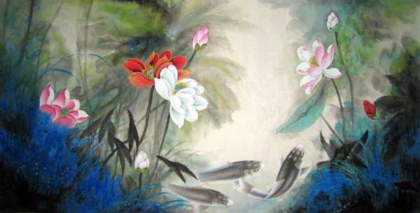 Lotus,66cm x 136cm(26〃 x 53〃),2329005-z