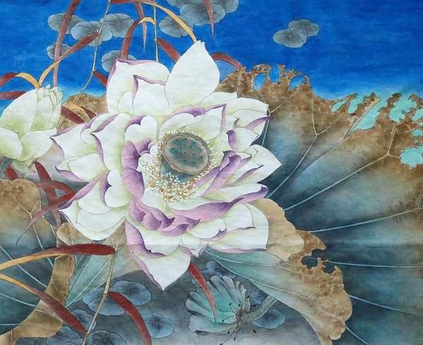 Lotus,40cm x 50cm(16〃 x 19〃),2342014-z