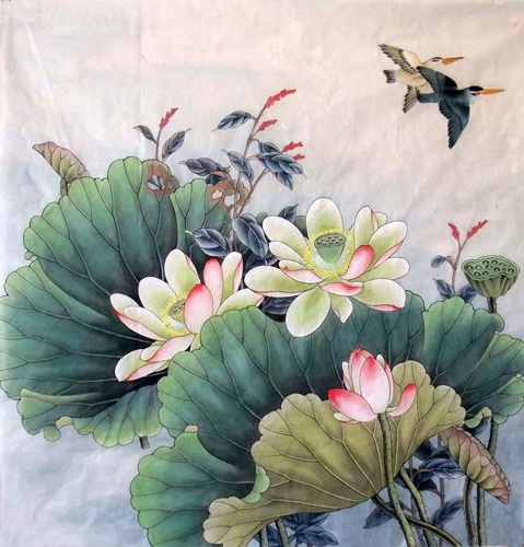 Lotus,69cm x 69cm(27〃 x 27〃),2352019-z