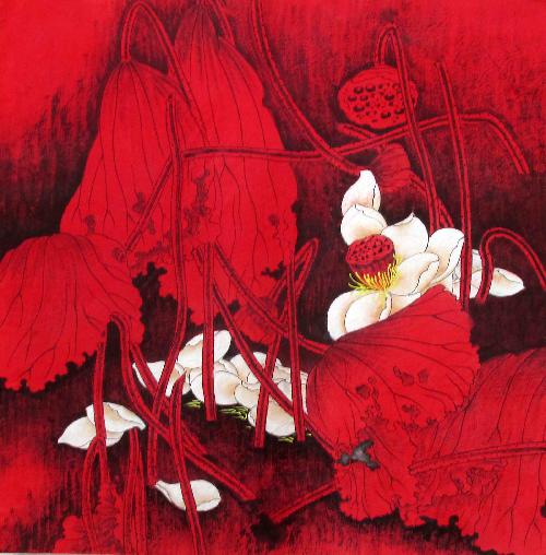 Lotus,66cm x 66cm(26〃 x 26〃),2387010-z