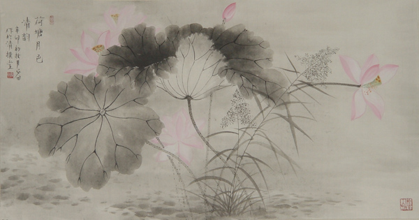 Lotus,68cm x 136cm(27〃 x 54〃),2388001-z