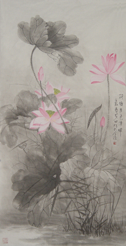 Lotus,68cm x 136cm(27〃 x 54〃),2388015-z