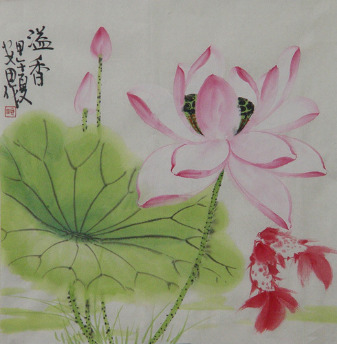 Lotus,34cm x 34cm(13〃 x 13〃),2388030-z