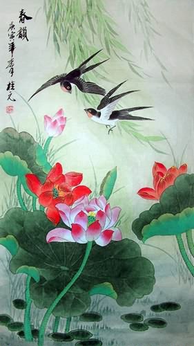 Lotus,55cm x 95cm(22〃 x 37〃),2391007-z