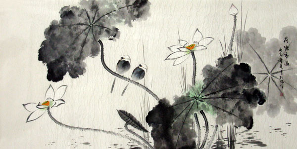 Lotus,66cm x 130cm(26〃 x 51〃),2398005-z