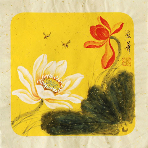 Lotus,34cm x 34cm(13〃 x 13〃),2485055-z