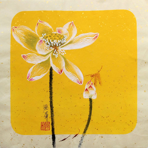 Lotus,34cm x 34cm(13〃 x 13〃),2485065-z