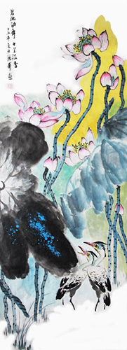 Lotus,49cm x 138cm(19〃 x 54〃),2485067-z