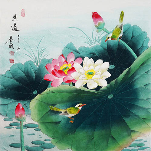 Lotus,66cm x 66cm(26〃 x 26〃),2527010-z