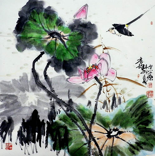 Lotus,68cm x 68cm(27〃 x 27〃),2529007-z