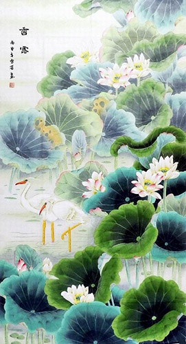 Lotus,90cm x 180cm(35〃 x 70〃),2547030-z