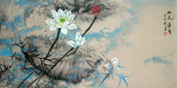 Lotus,66cm x 136cm(26〃 x 53〃),2695016-z