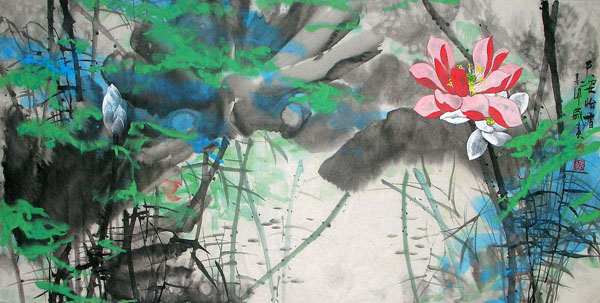 Lotus,66cm x 136cm(26〃 x 53〃),2695020-z