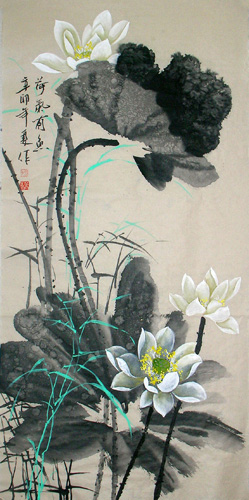 Lotus,66cm x 130cm(26〃 x 51〃),2695022-z