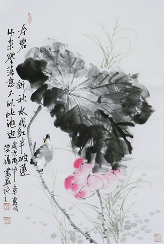 Lotus,69cm x 46cm(27〃 x 18〃),wrf21179001-z