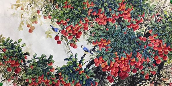 Lychee,66cm x 136cm(26〃 x 53〃),2312008-z