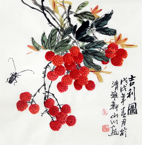 Lychee,50cm x 50cm(19〃 x 19〃),2357025-z