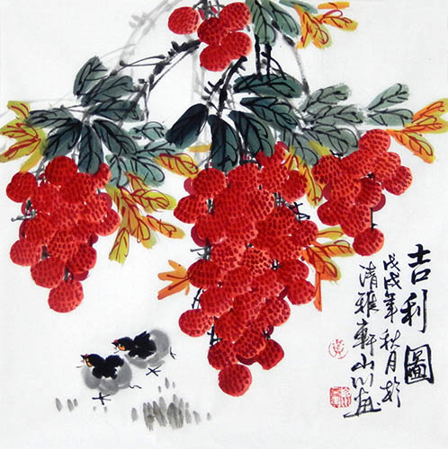 Lychee,50cm x 50cm(19〃 x 19〃),2357032-z