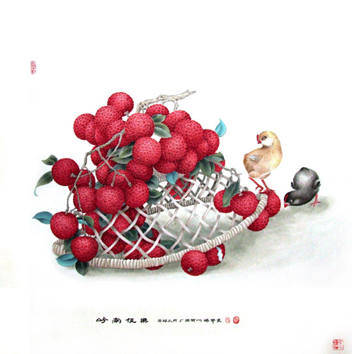 Lychee,66cm x 66cm(26〃 x 26〃),2610009-z