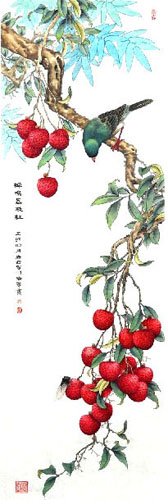 Lychee,30cm x 100cm(12〃 x 39〃),2610018-z