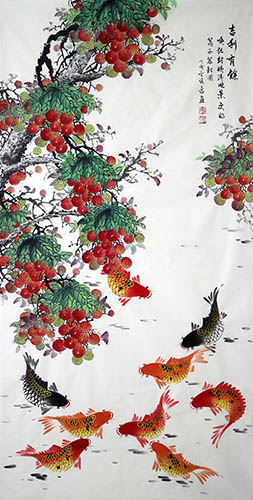 Lychee,69cm x 138cm(27〃 x 54〃),ajy21228002-z