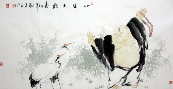 Maitreya,69cm x 138cm(27〃 x 54〃),3754007-z