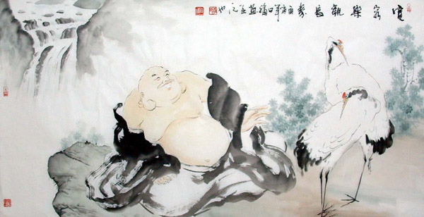 Maitreya,69cm x 138cm(27〃 x 54〃),3754012-z