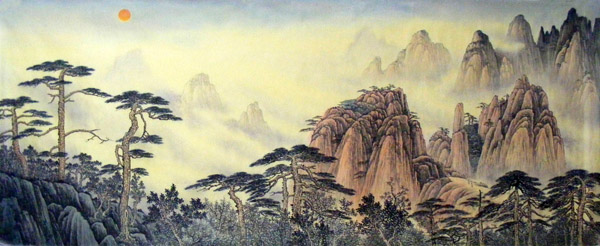 Mountains,97cm x 240cm(38〃 x 94〃),1060004-z