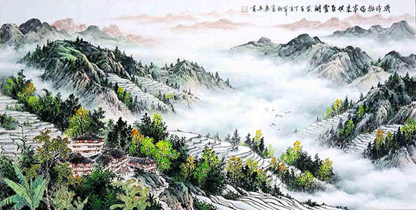 Mountains,68cm x 136cm(27〃 x 54〃),1061059-z