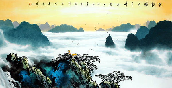 Mountains,68cm x 136cm(27〃 x 54〃),1095051-z