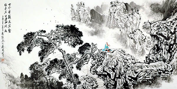 Mountains,68cm x 136cm(27〃 x 54〃),1095059-z