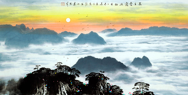 Mountains,68cm x 136cm(27〃 x 54〃),1095067-z